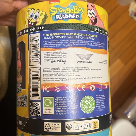 Spongebob Patrick holder doll NEW - Picture 5 of 5